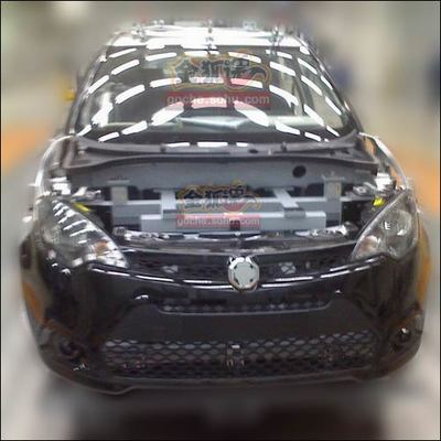 個(gè)性兩廂小車 上汽名爵MG3最新諜照曝光