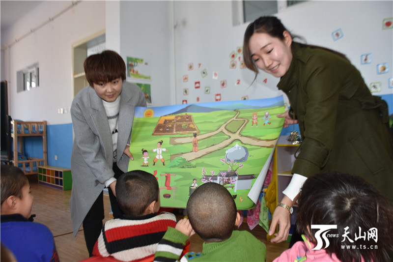 伽師縣 援疆企業獻愛心 助幼兒快樂學習